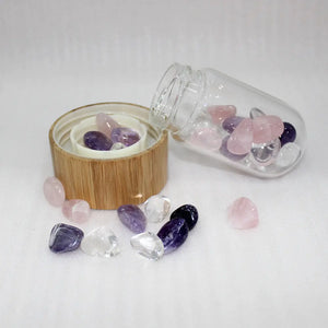 Natural Crystal Energy Water Bottle Infused - Image #4