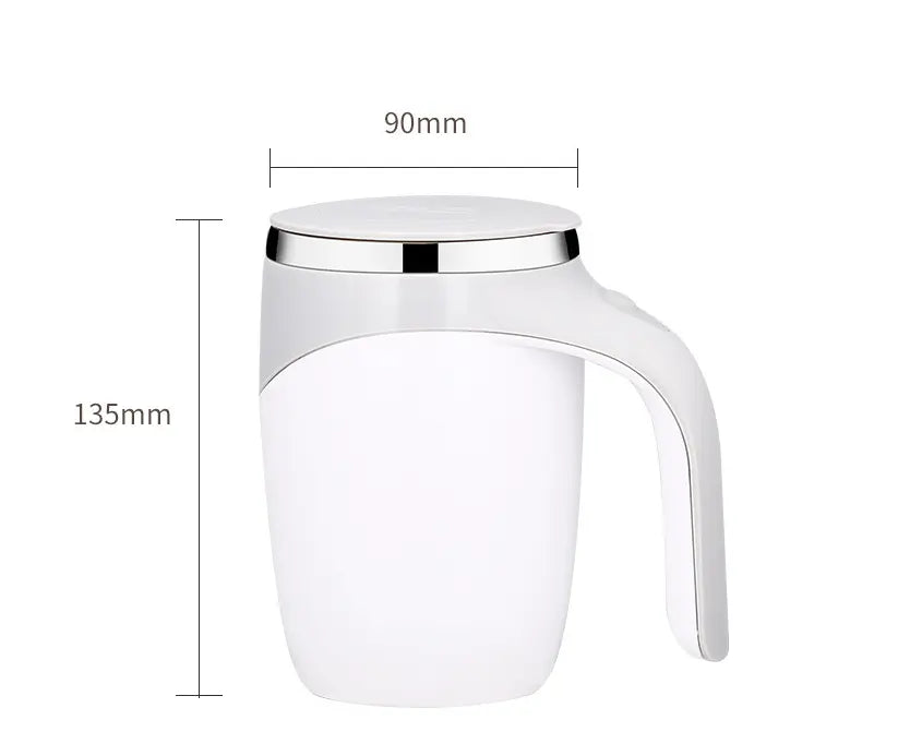 Electric Stirring Cup Full-automatic Magnetic Rotating Coffee Mug Charging - Image #3
