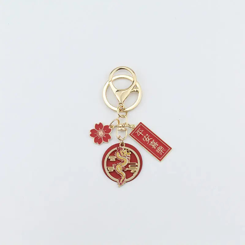 Auspicious Dragon Year Keychain Small Gift Accessories - Image #9