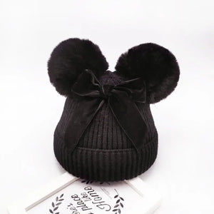 Autumn and winter children's baby hats - Image #3