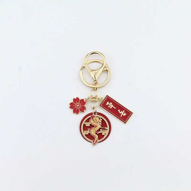 Auspicious Dragon Year Keychain Small Gift Accessories - Image #3