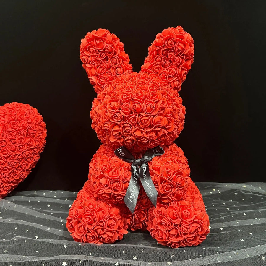 Creative Roses Rabbit Valentine's Day Gift Decoration - Image #8