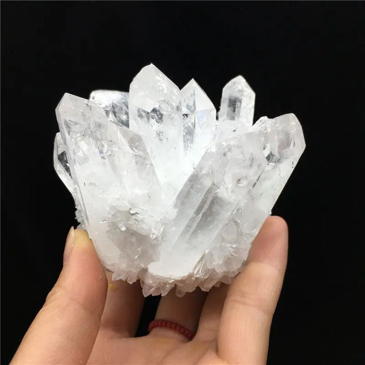Natural White Crystal Cluster Crystal Raw Stone - Image #1
