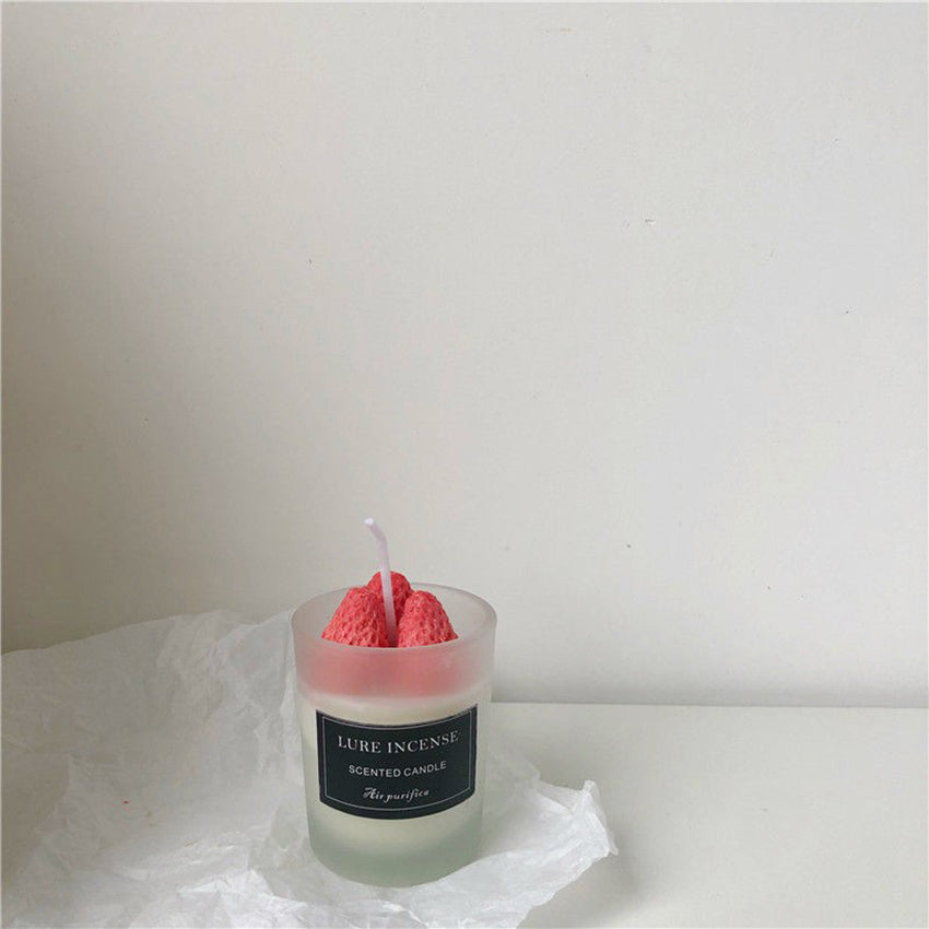 Strawberry Scented Candle Girl Lasting Room