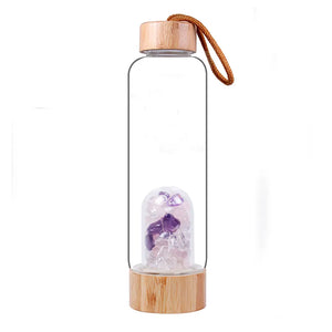 Natural Crystal Energy Water Bottle Infused - Image #5