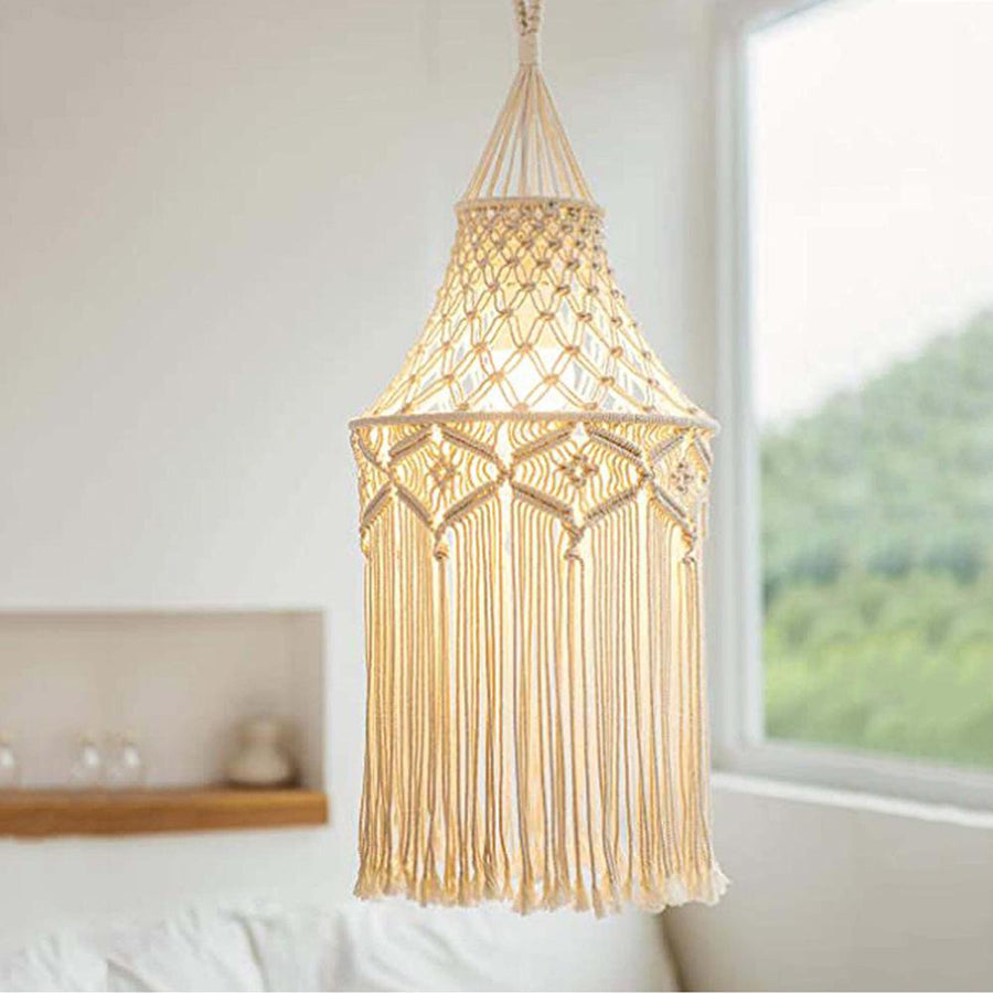 Bohemian Style Hand-woven Lampshade Tapestry