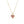 Load image into Gallery viewer, Ocean Heart Titanium Steel Necklace Female Ins Love Color Crystal Pendant 18k Gold Clavicle Chain
