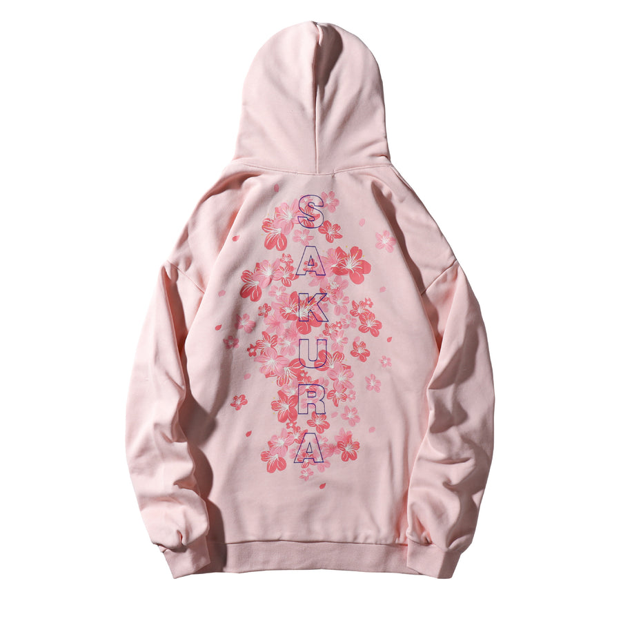 Cherry Blossom Japanese Streetwear Hoodie