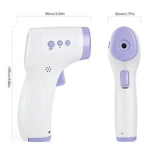 Forehead Thermometer for Adults and Kids, Digital Infrared Thermometer Gun with Fever Alarm, Fast Accurate Results, Easy for All Ages