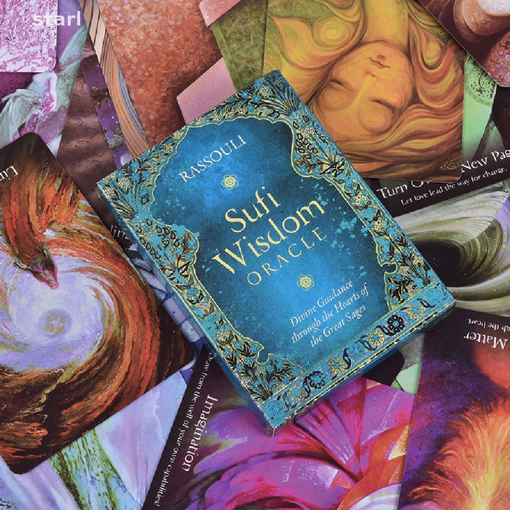 Sufi Wisdom Oracle Cards, Tarot Cards - Key of Cherry Blossom 
