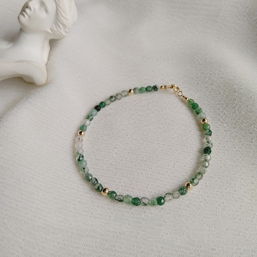 Green Onyx Bracelet - Gemstone Jewelry