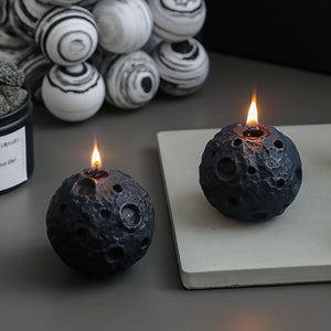Bedroom Creative Moon Shape Scented Candles Ornaments