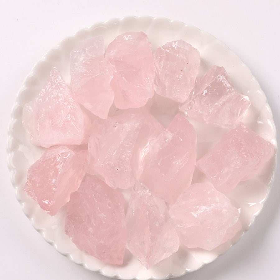Pink Raw Stone Demagnetization Diffuser - Key of Cherry Blossom 