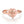 Load image into Gallery viewer, Natural pink crystal rose gold ring
