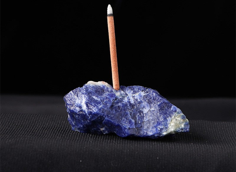 Natural Crystal Incense Holder Meditation