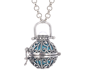 Essential oil Necklace chain pendant