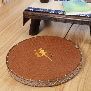 Zabuton Japanese Meditation Cushion, tatami mat