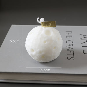 Bedroom Creative Moon Shape Scented Candles Ornaments