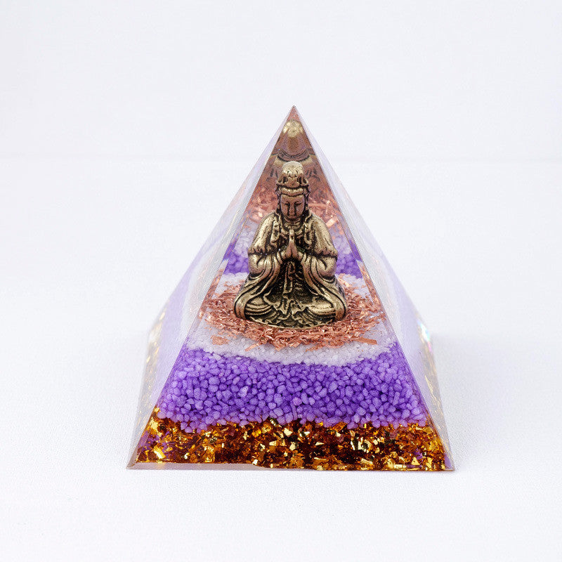 Fashion Crystal Stone Pyramid Ornaments