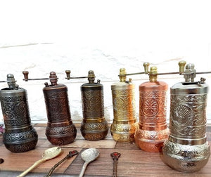 Imported Pepper manual copper grinder , spice grinder