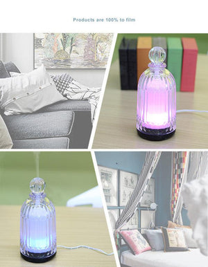 Aroma glass diffuser for essential oils led lights - Image #3
