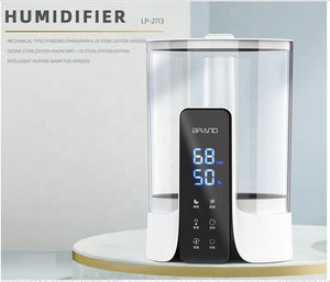 Small Humidifier, Ultrasonic Atomization Dimmable Silent Desk Humidifier