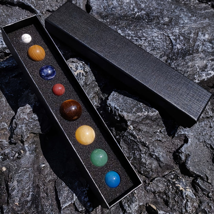 Planets Solar System Natural Crystal - Key of Cherry Blossom 